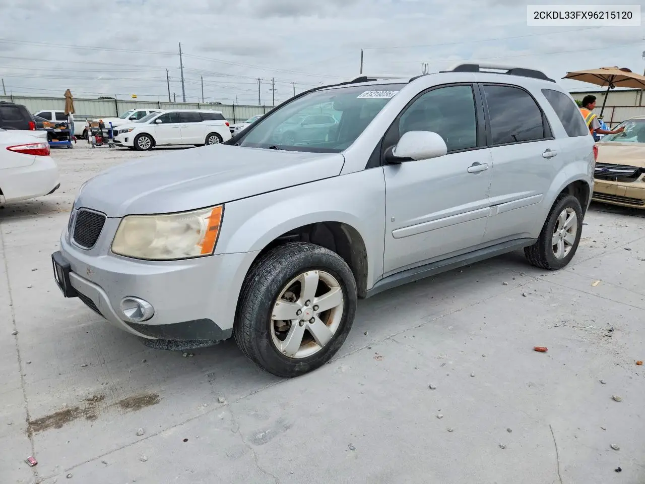 2009 Pontiac Torrent VIN: 2CKDL33FX96215120 Lot: 61219036