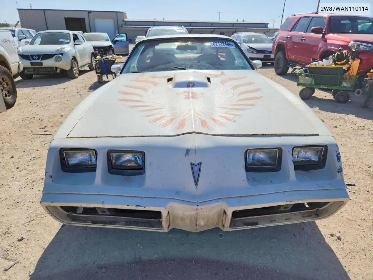 1980 Pontiac Trans Am T-Top VIN: 2W87WAN110114 Lot: 62122486