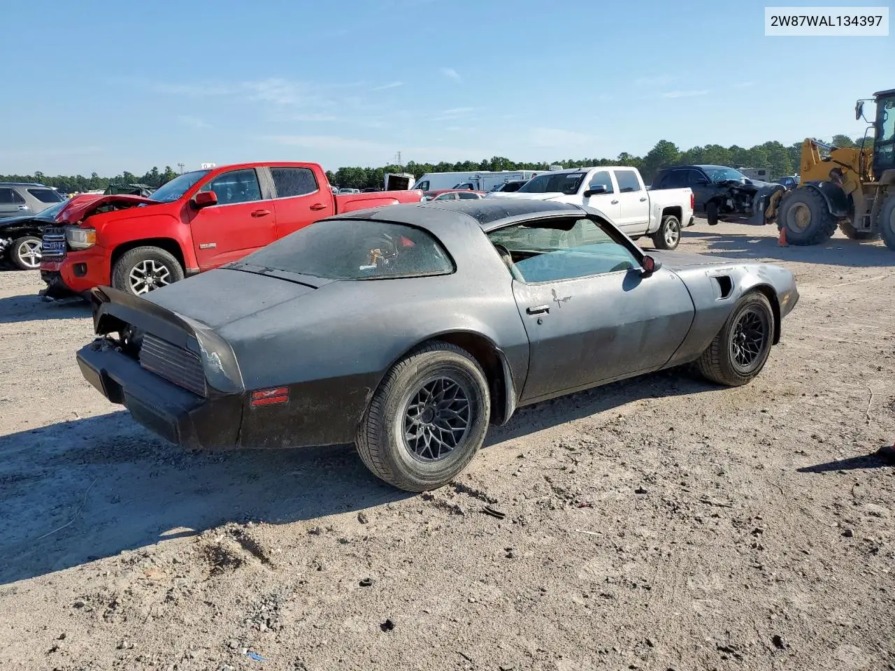 1980 Pontiac Trans Am VIN: 2W87WAL134397 Lot: 85741035