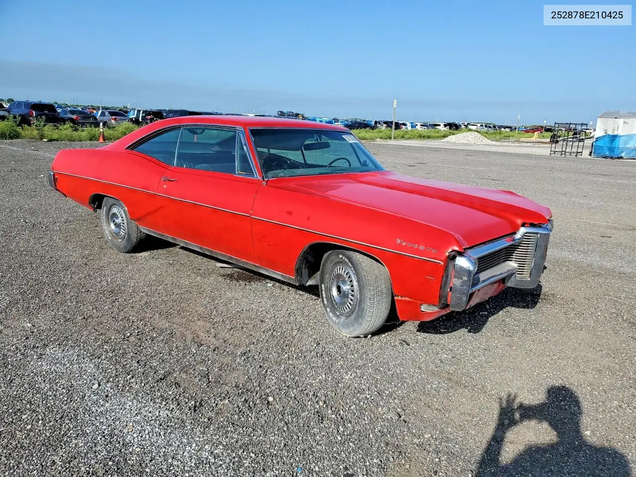 1968 Pontiac Ventura VIN: 252878E210425 Lot: 58738296