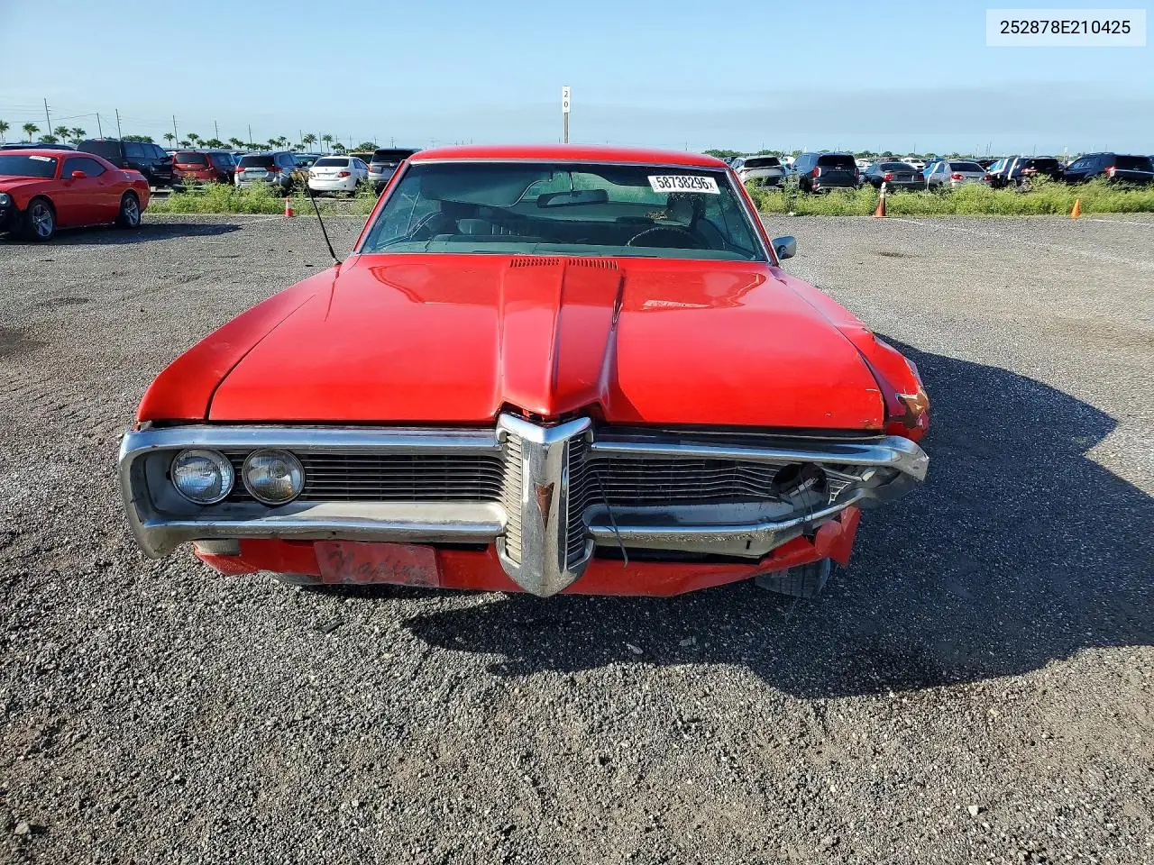 1968 Pontiac Ventura VIN: 252878E210425 Lot: 58738296