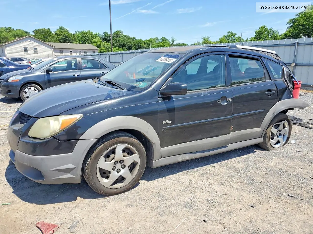 2003 Pontiac Vibe VIN: 5Y2SL628X3Z462149 Lot: 56056486