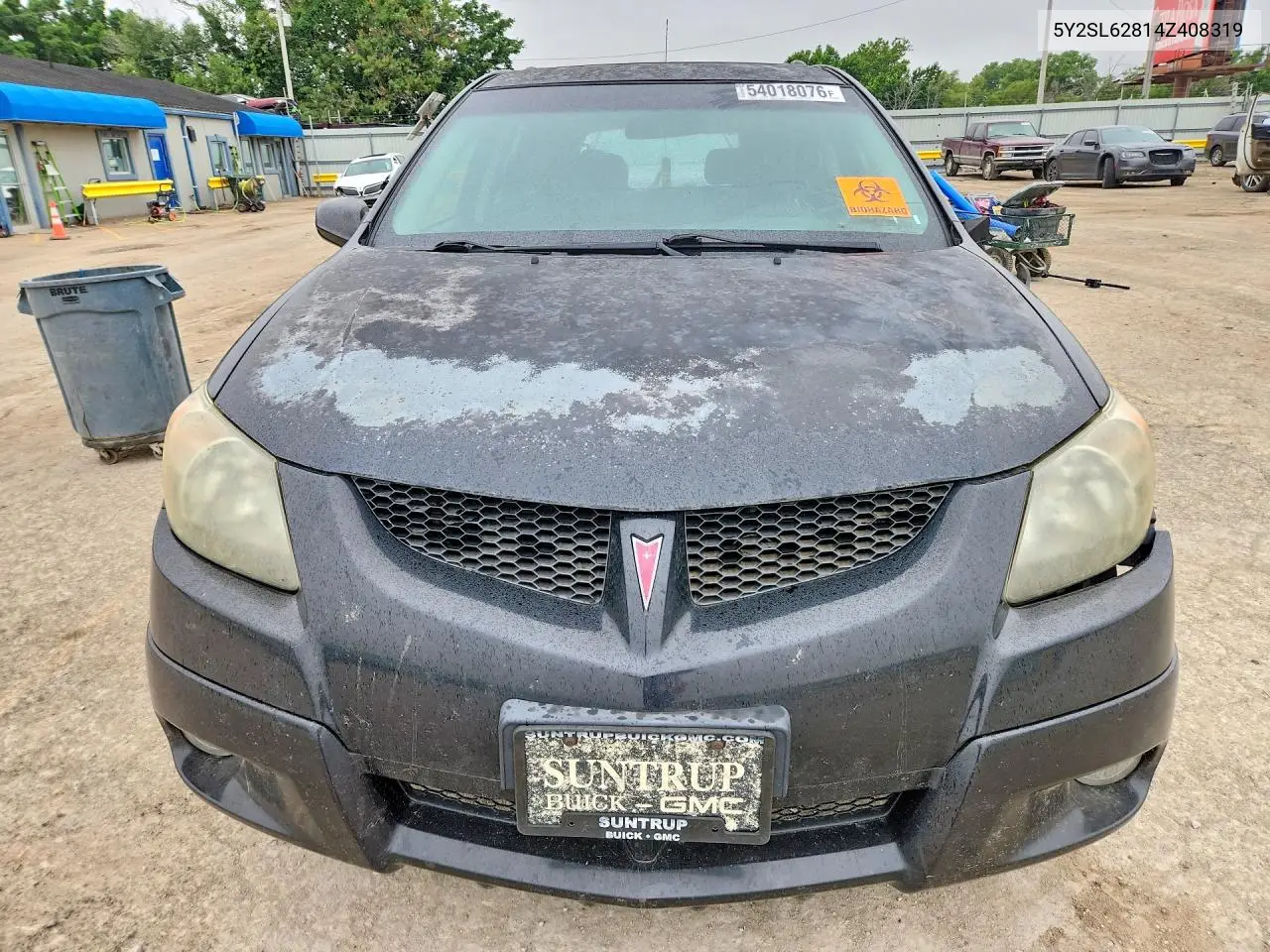 2004 Pontiac Vibe VIN: 5Y2SL62814Z408319 Lot: 54018076