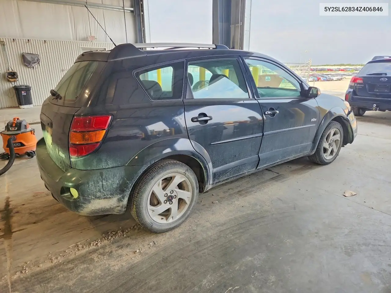 2004 Pontiac Vibe VIN: 5Y2SL62834Z406846 Lot: 61406376
