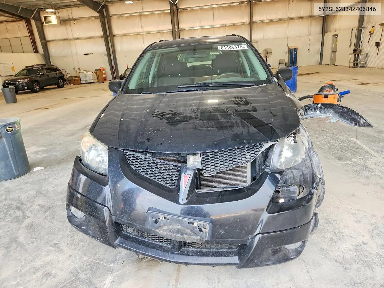 2004 Pontiac Vibe VIN: 5Y2SL62834Z406846 Lot: 61406376