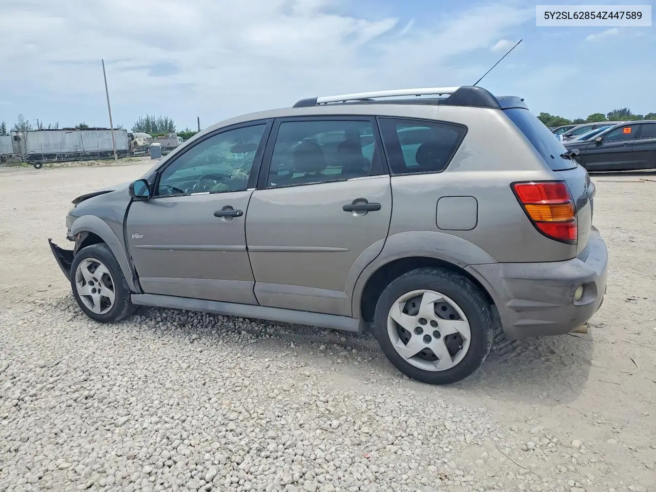 2004 Pontiac Vibe VIN: 5Y2SL62854Z447589 Lot: 61443326