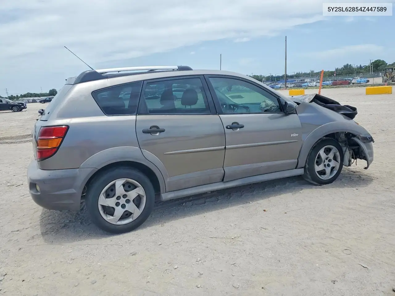 2004 Pontiac Vibe VIN: 5Y2SL62854Z447589 Lot: 61443326