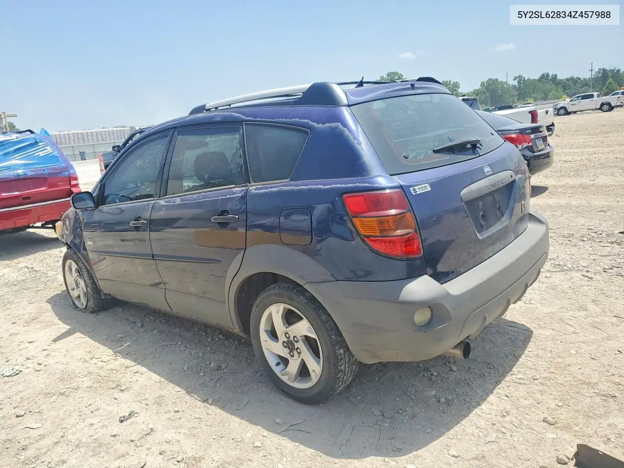 2004 Pontiac Vibe VIN: 5Y2SL62834Z457988 Lot: 85623845