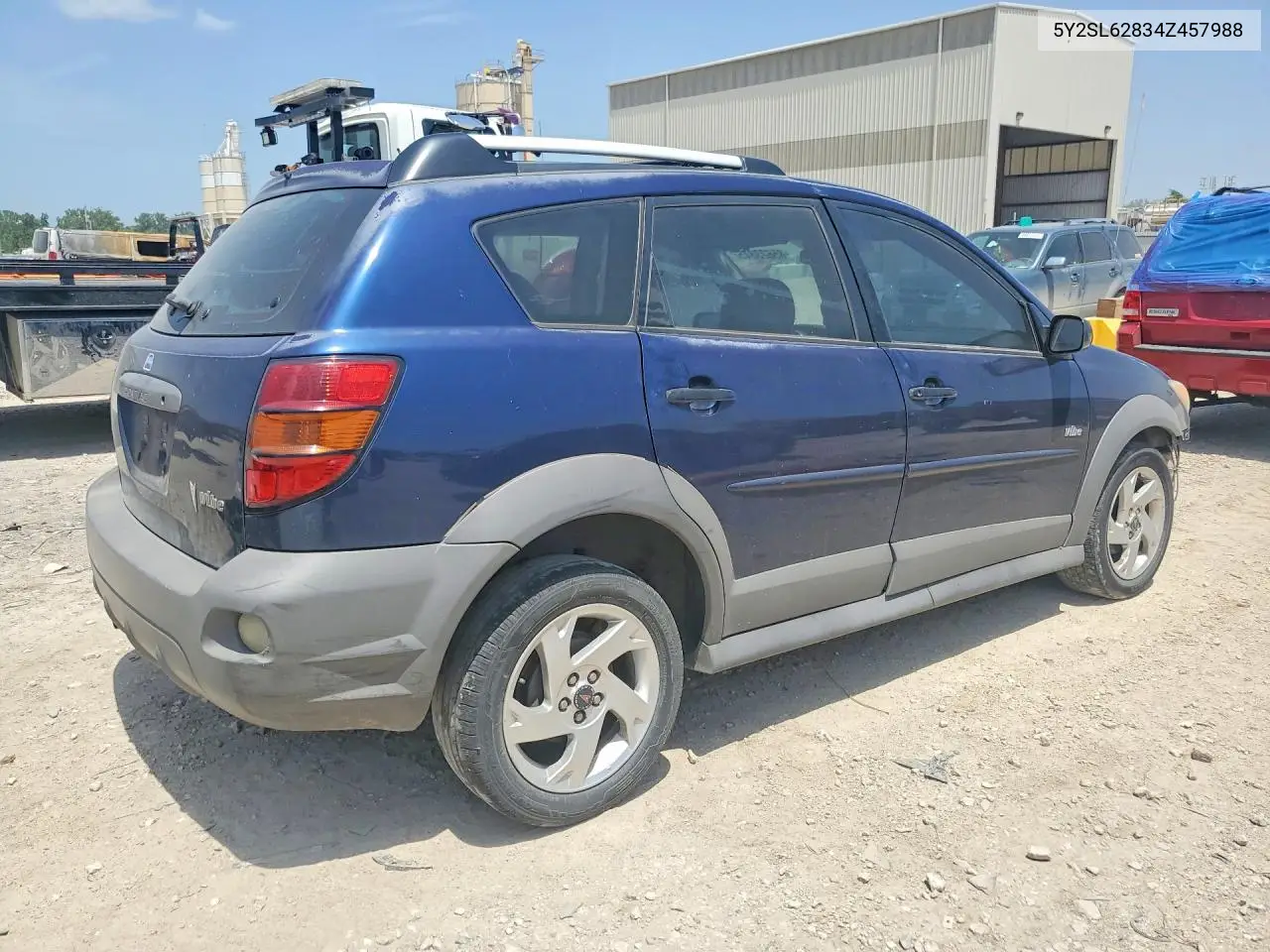 2004 Pontiac Vibe VIN: 5Y2SL62834Z457988 Lot: 85623845