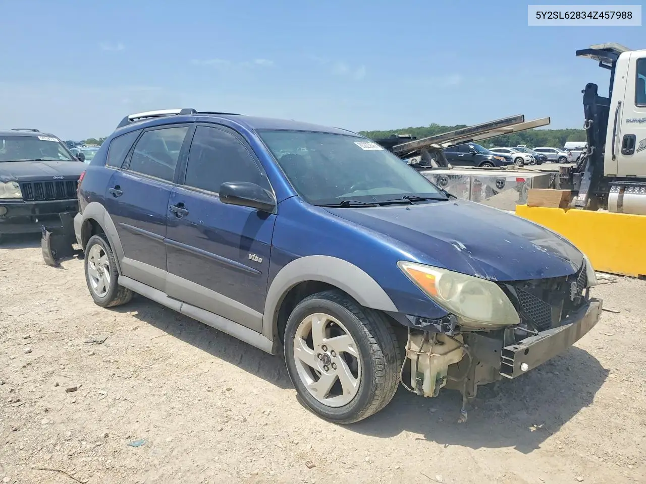 2004 Pontiac Vibe VIN: 5Y2SL62834Z457988 Lot: 85623845