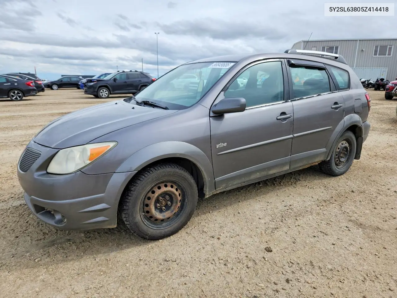 2005 Pontiac Vibe VIN: 5Y2SL63805Z414418 Lot: 56849686