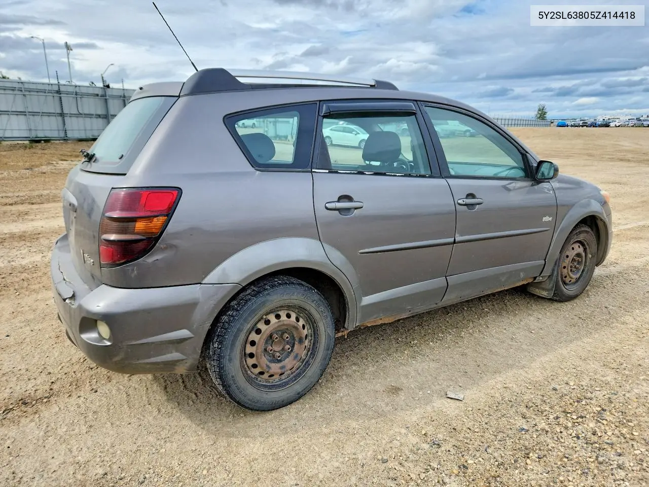 2005 Pontiac Vibe VIN: 5Y2SL63805Z414418 Lot: 56849686