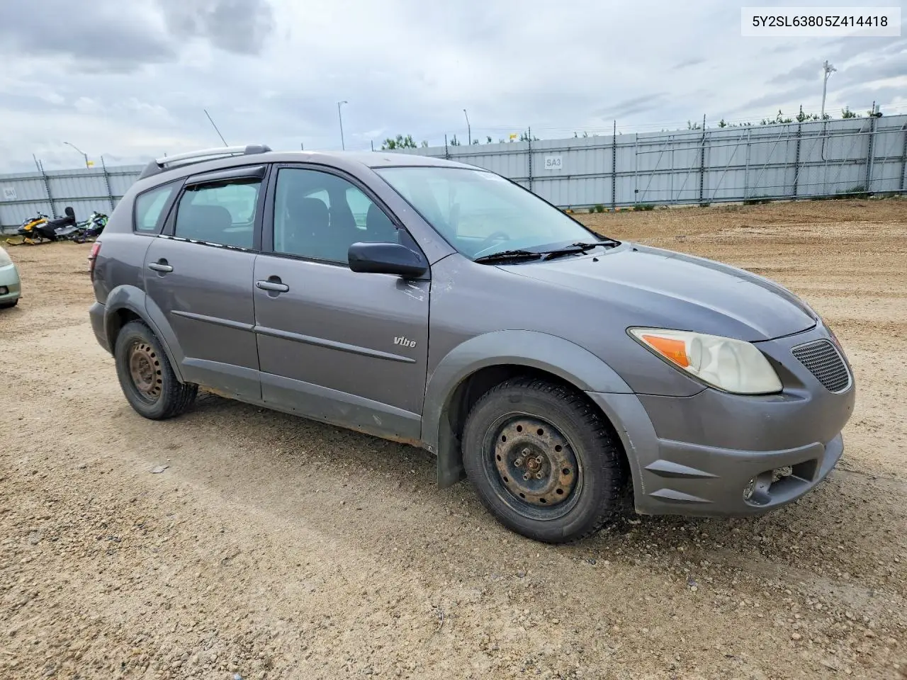 2005 Pontiac Vibe VIN: 5Y2SL63805Z414418 Lot: 56849686