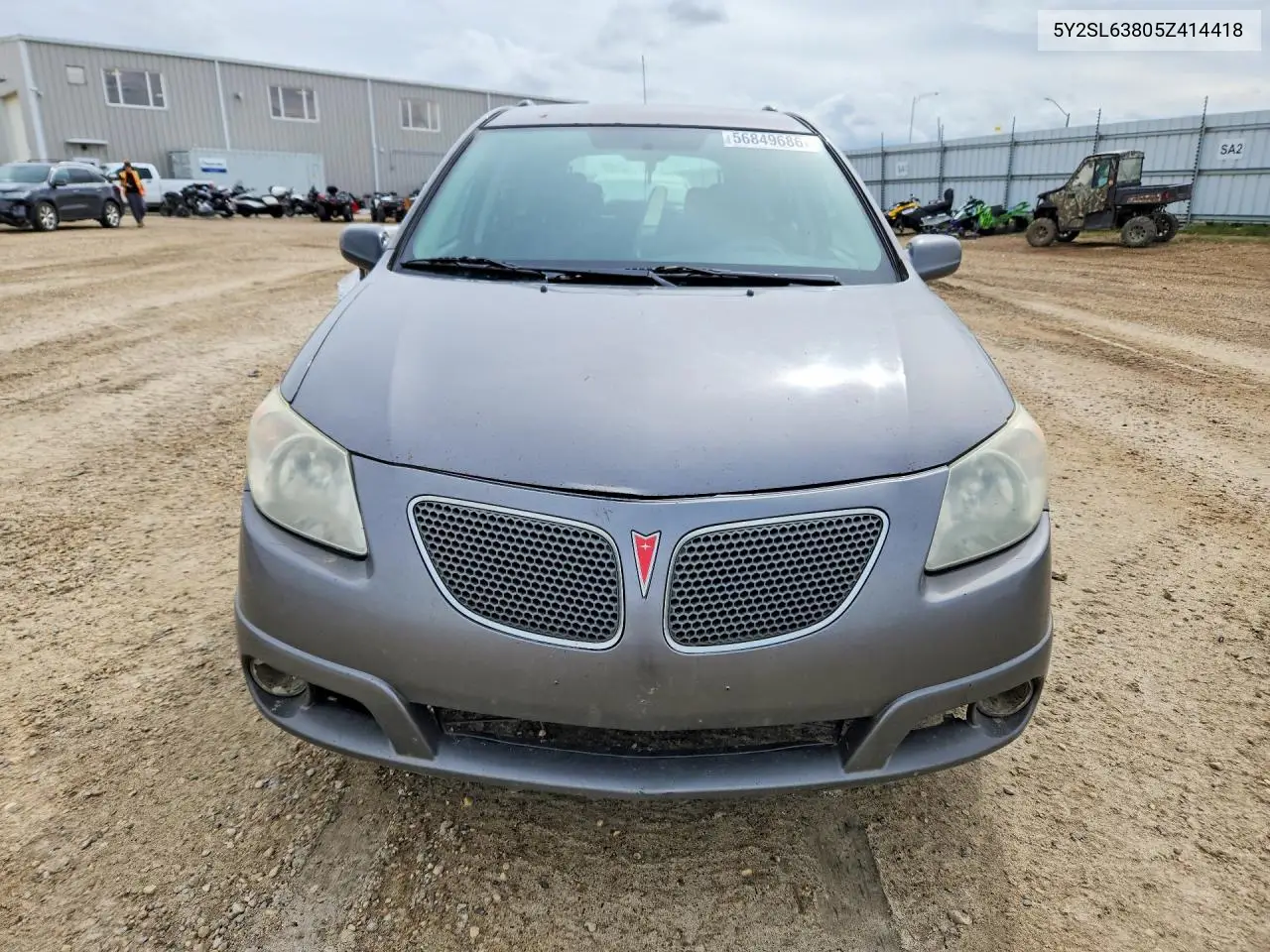 2005 Pontiac Vibe VIN: 5Y2SL63805Z414418 Lot: 56849686