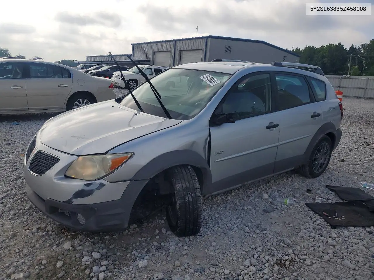 2005 Pontiac Vibe VIN: 5Y2SL63835Z458008 Lot: 59136686