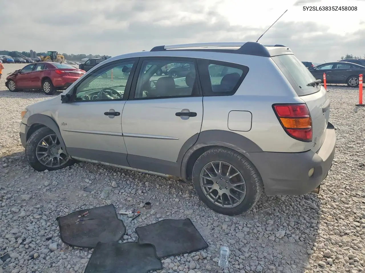 2005 Pontiac Vibe VIN: 5Y2SL63835Z458008 Lot: 59136686