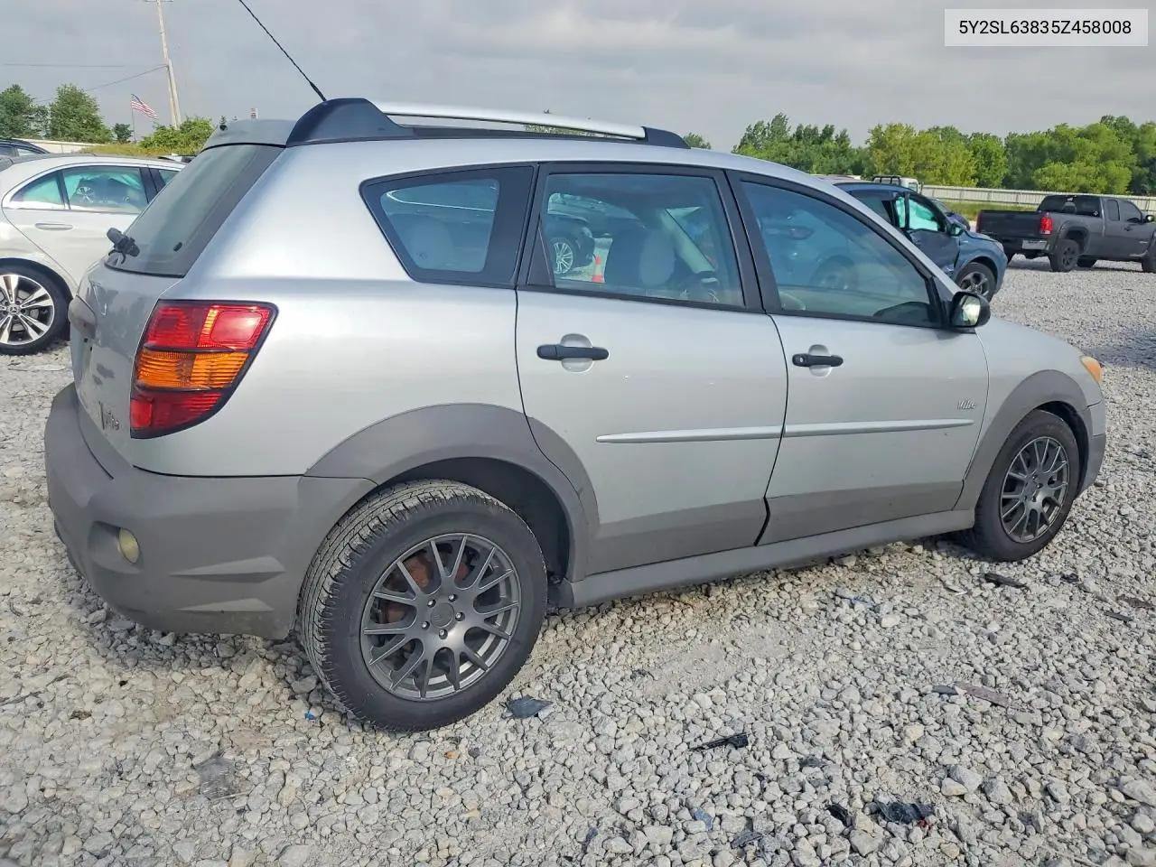 2005 Pontiac Vibe VIN: 5Y2SL63835Z458008 Lot: 59136686