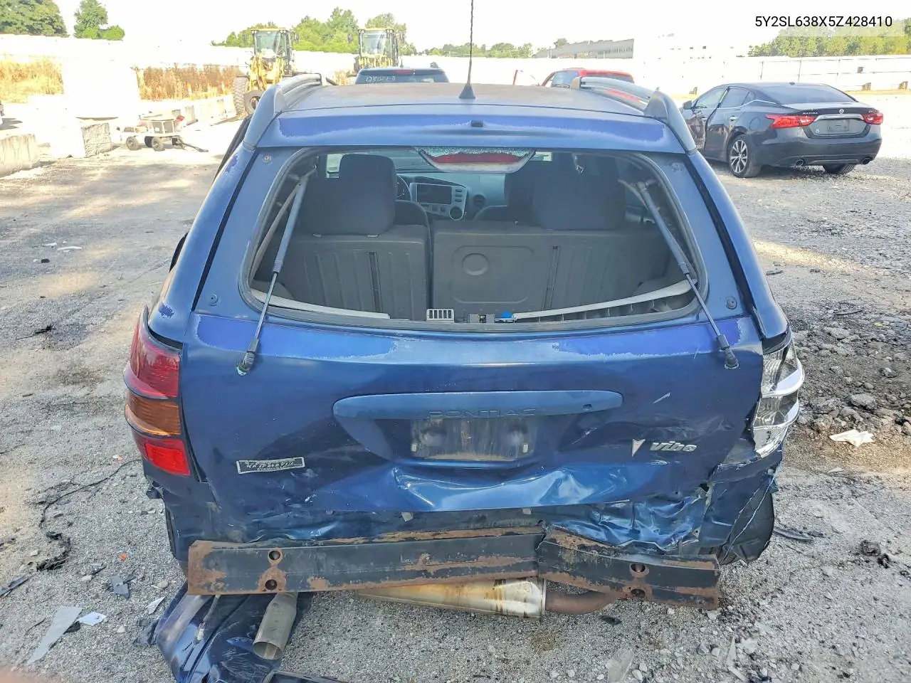 2005 Pontiac Vibe VIN: 5Y2SL638X5Z428410 Lot: 60094596