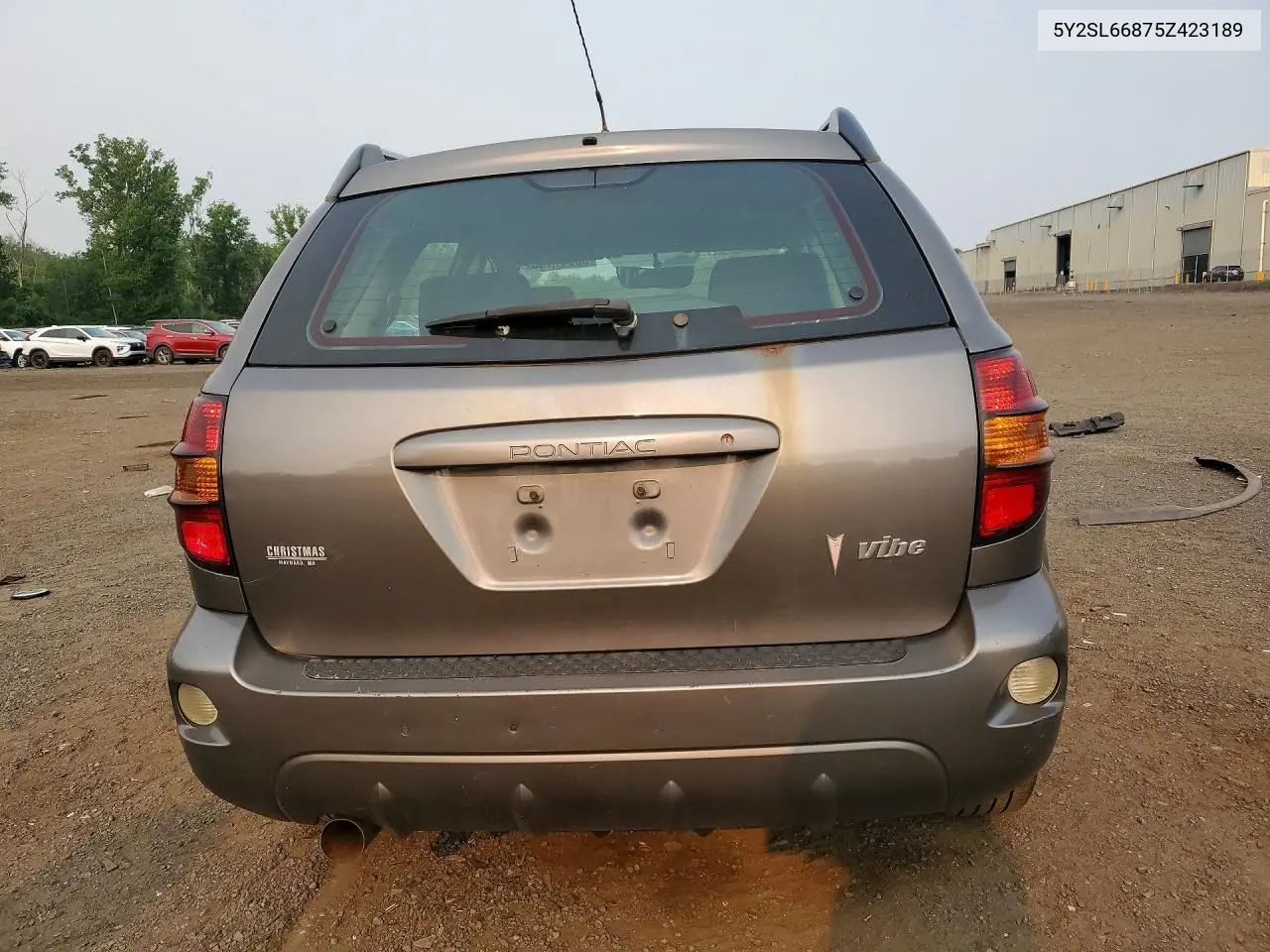 2005 Pontiac Vibe VIN: 5Y2SL66875Z423189 Lot: 60947146