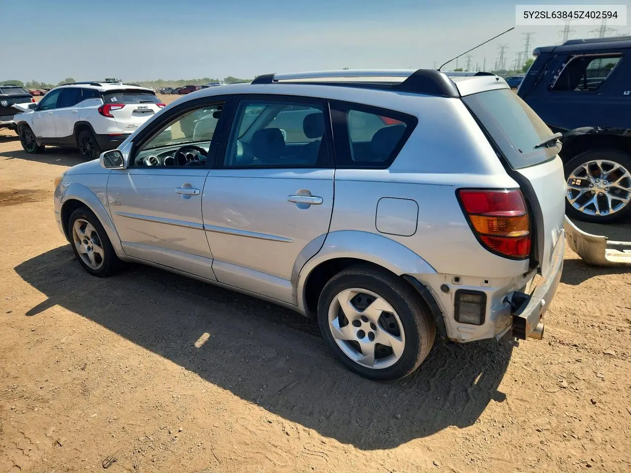 2005 Pontiac Vibe VIN: 5Y2SL63845Z402594 Lot: 61068236