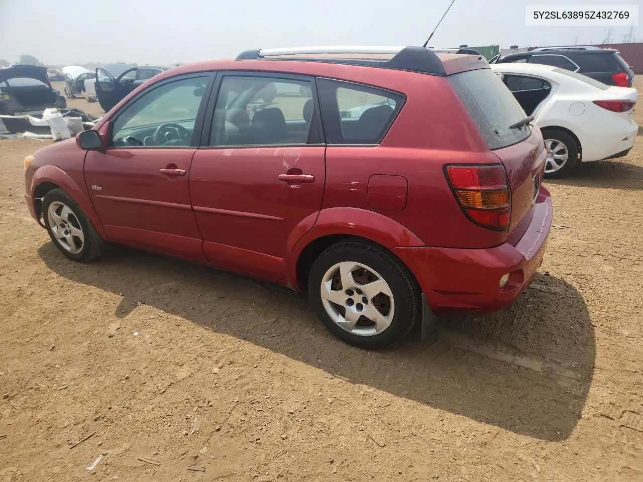 2005 Pontiac Vibe VIN: 5Y2SL63895Z432769 Lot: 61575676