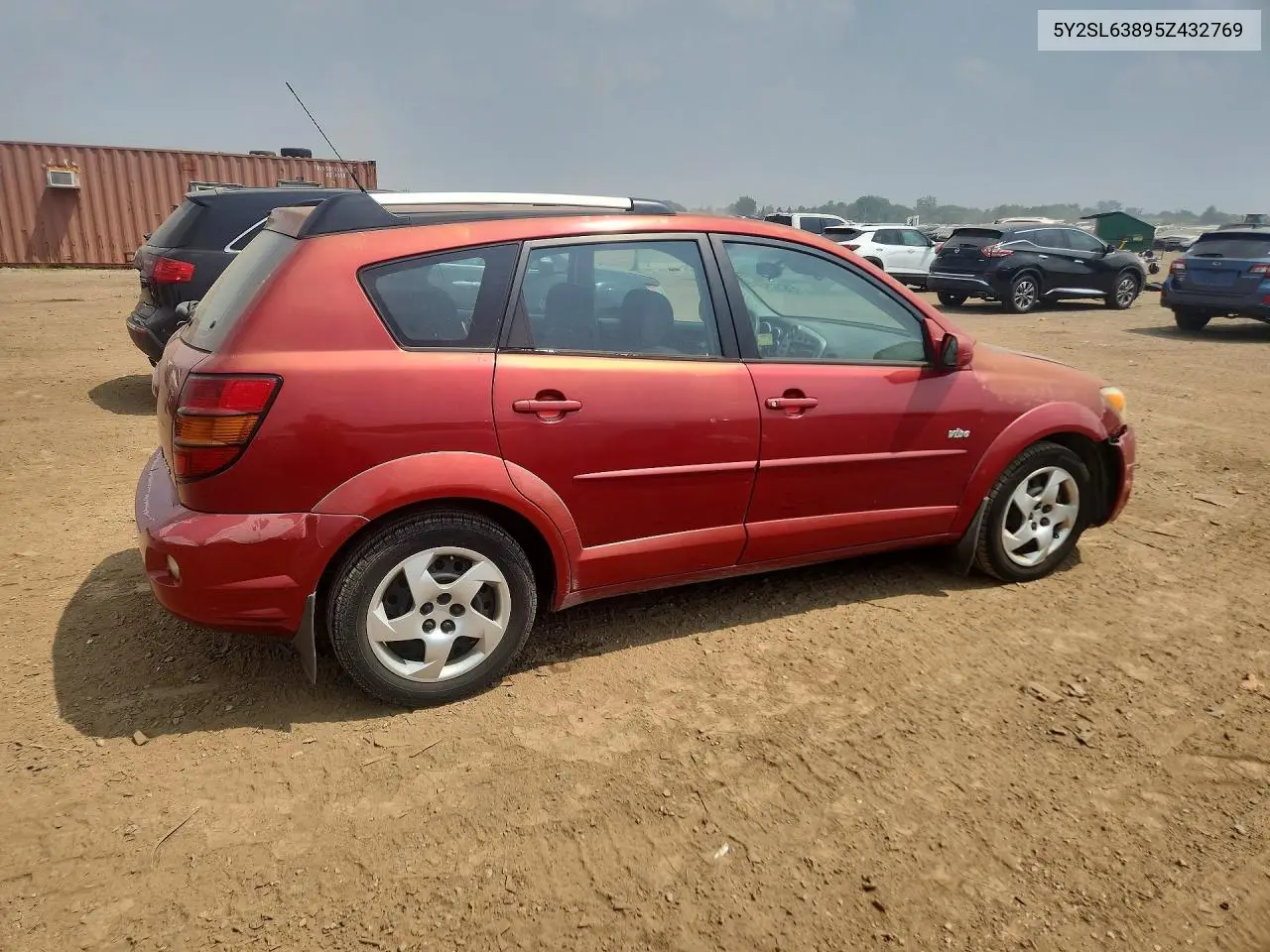 2005 Pontiac Vibe VIN: 5Y2SL63895Z432769 Lot: 61575676