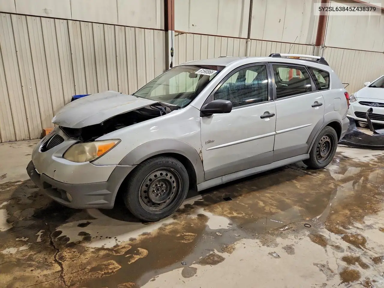 2005 Pontiac Vibe VIN: 5Y2SL63845Z438379 Lot: 61590866