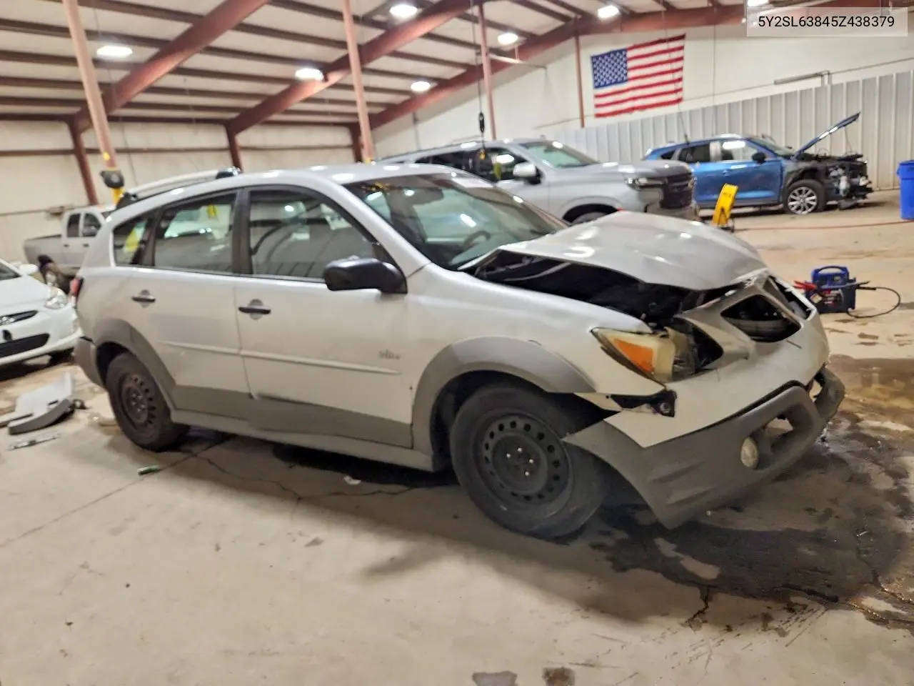 2005 Pontiac Vibe VIN: 5Y2SL63845Z438379 Lot: 61590866