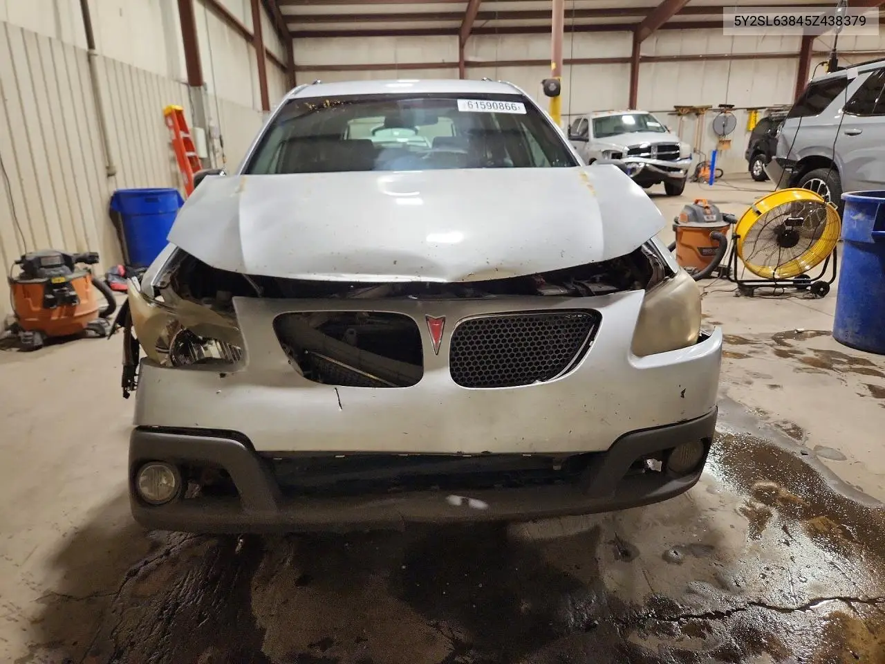 2005 Pontiac Vibe VIN: 5Y2SL63845Z438379 Lot: 61590866
