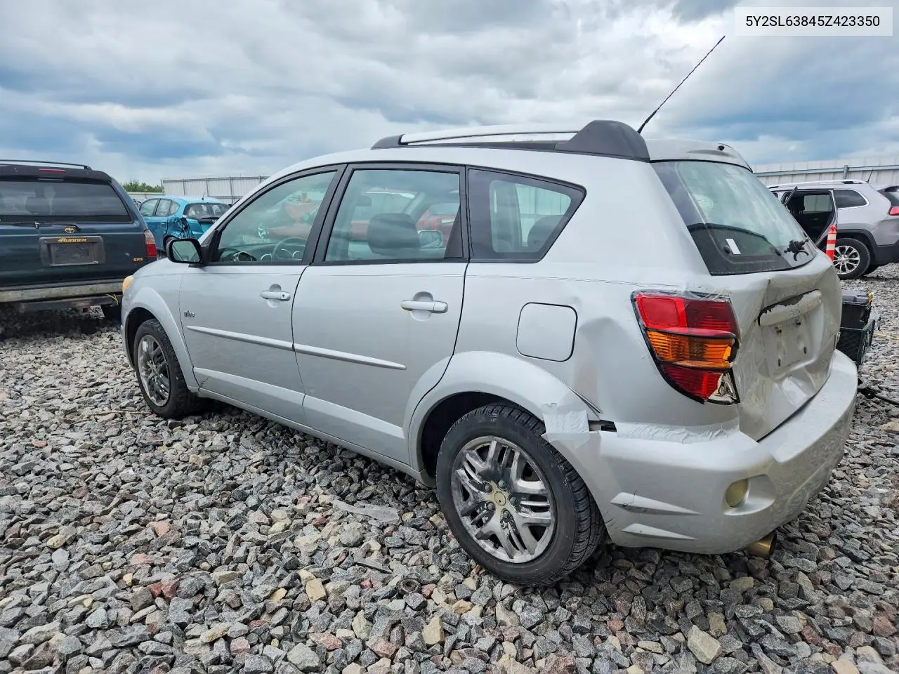 2005 Pontiac Vibe VIN: 5Y2SL63845Z423350 Lot: 61787456