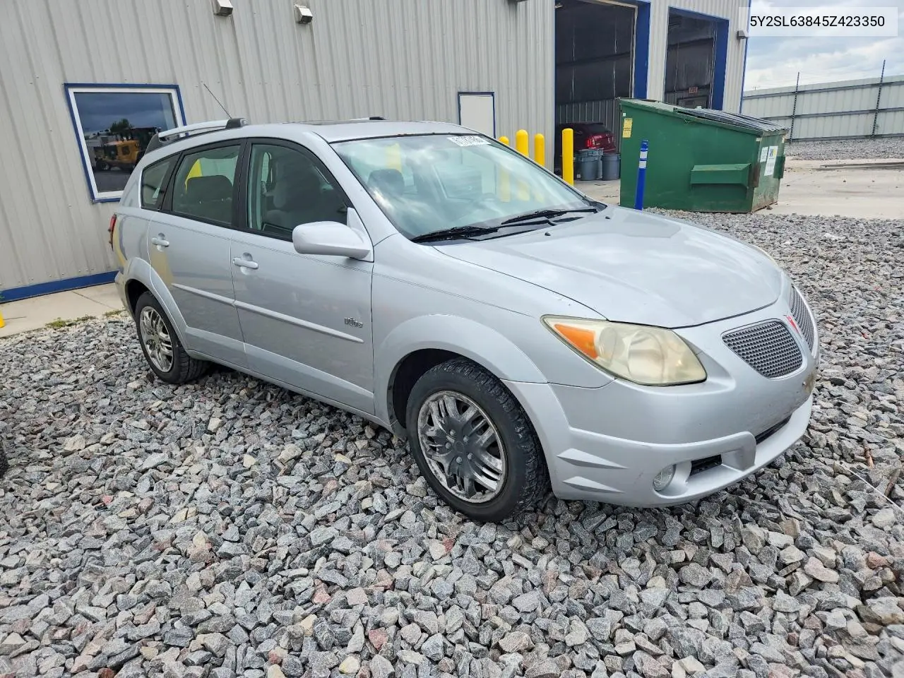 2005 Pontiac Vibe VIN: 5Y2SL63845Z423350 Lot: 61787456