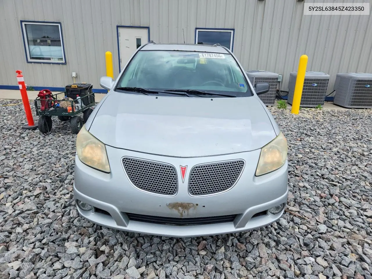 2005 Pontiac Vibe VIN: 5Y2SL63845Z423350 Lot: 61787456