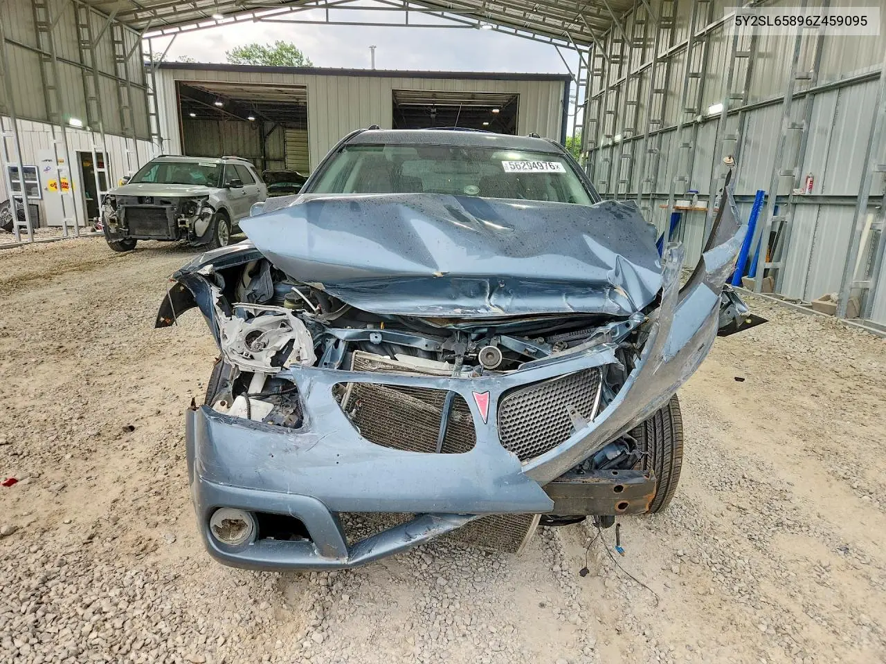 2006 Pontiac Vibe VIN: 5Y2SL65896Z459095 Lot: 56294976