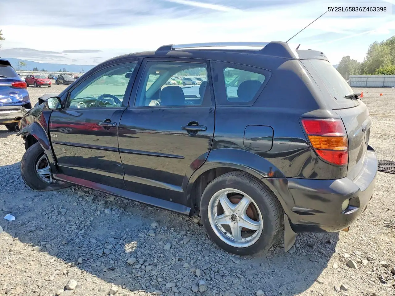 2006 Pontiac Vibe VIN: 5Y2SL65836Z463398 Lot: 59402216