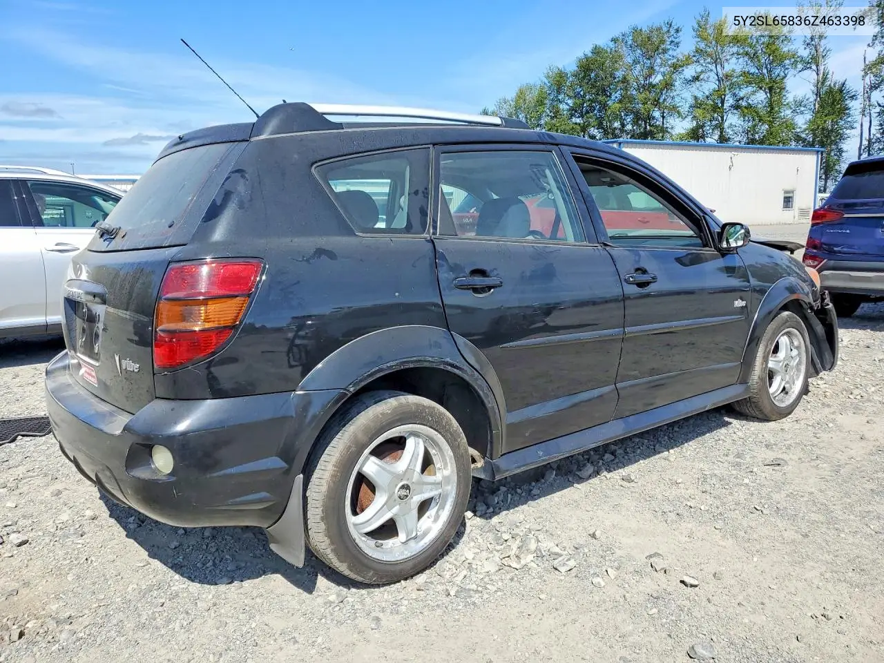 2006 Pontiac Vibe VIN: 5Y2SL65836Z463398 Lot: 59402216