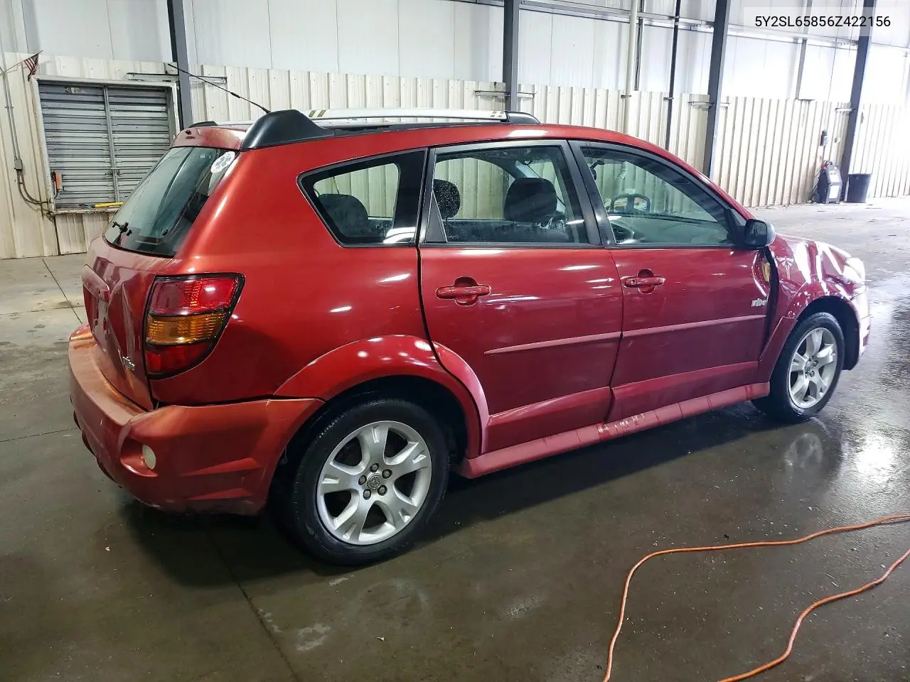 2006 Pontiac Vibe VIN: 5Y2SL65856Z422156 Lot: 59956486