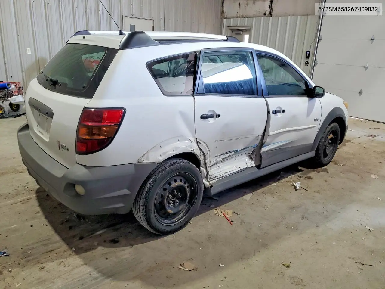 2006 Pontiac Vibe VIN: 5Y2SM65826Z409832 Lot: 60599126