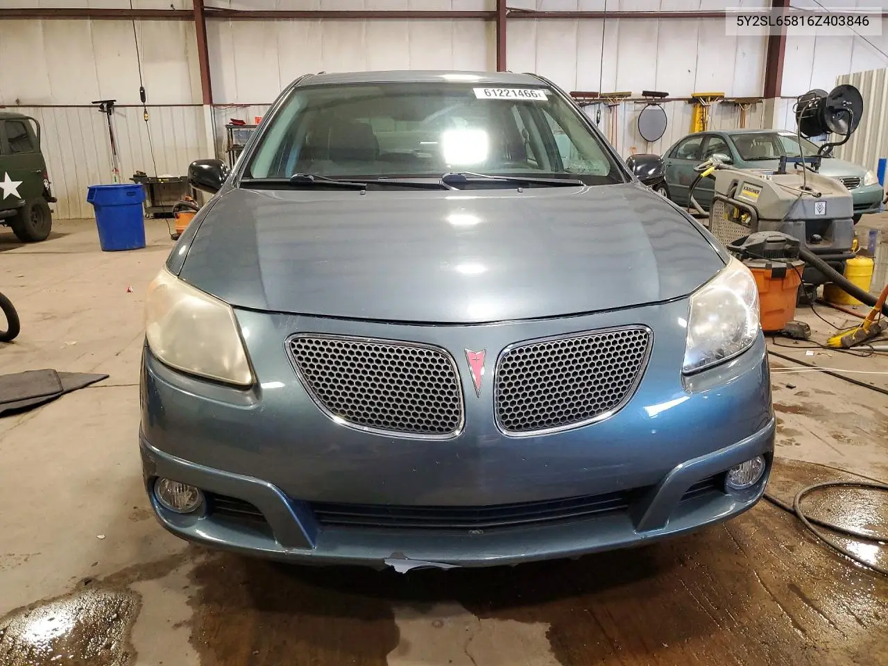 2006 Pontiac Vibe VIN: 5Y2SL65816Z403846 Lot: 61221466