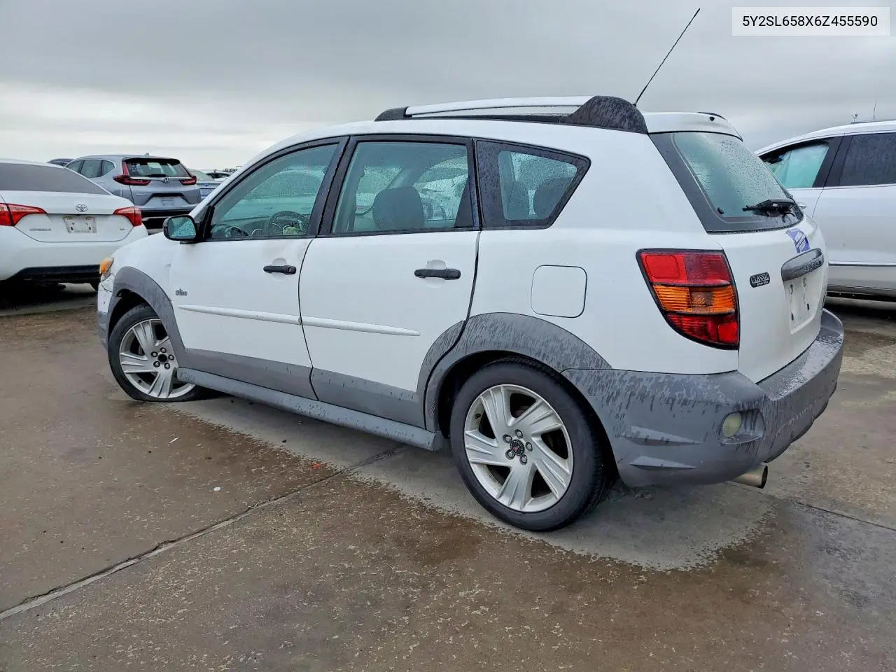 2006 Pontiac Vibe VIN: 5Y2SL658X6Z455590 Lot: 61346266