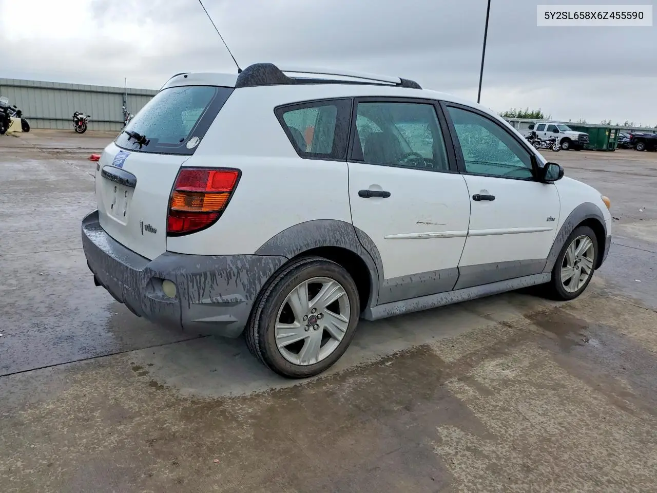 2006 Pontiac Vibe VIN: 5Y2SL658X6Z455590 Lot: 61346266