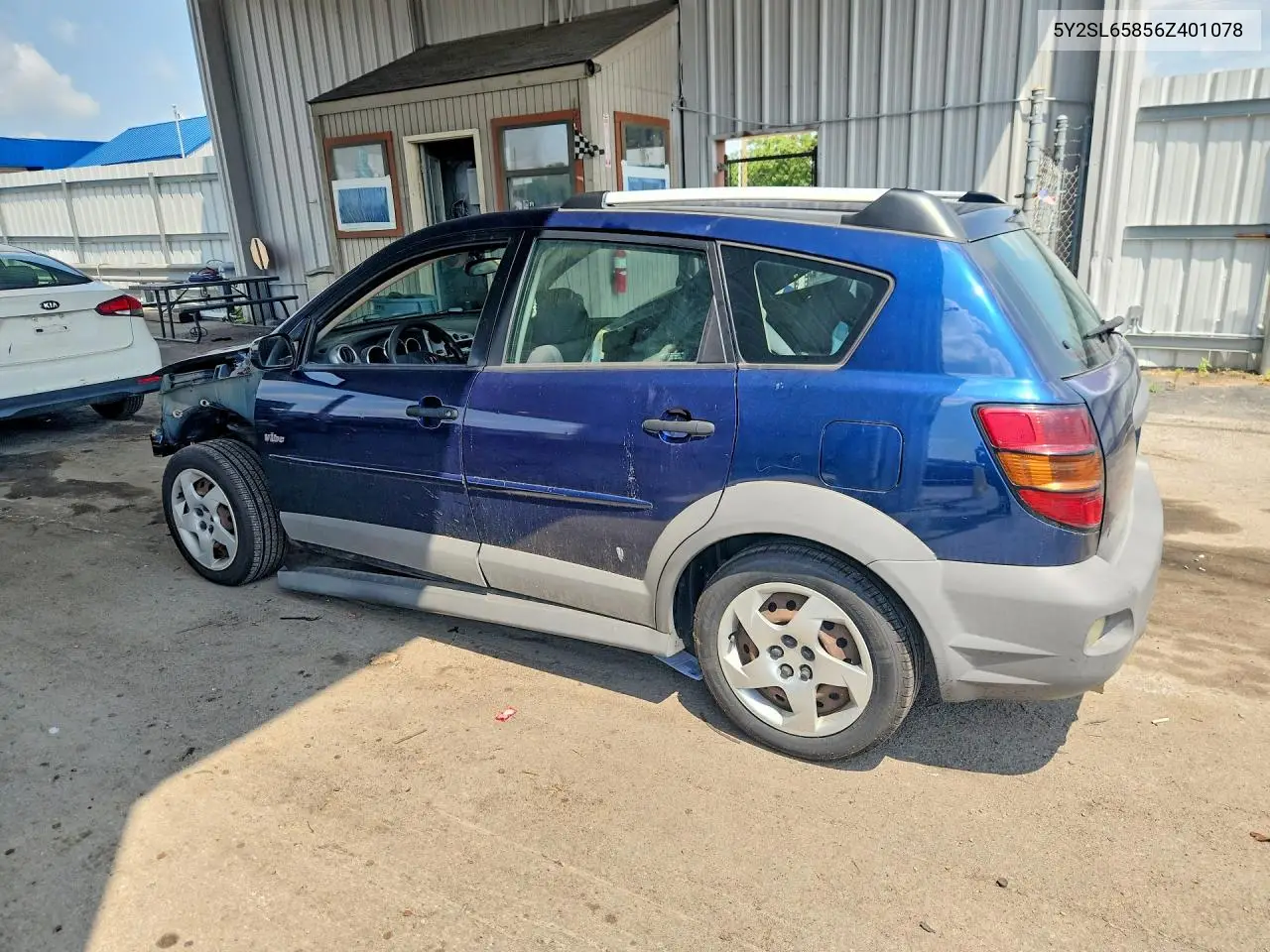 2006 Pontiac Vibe VIN: 5Y2SL65856Z401078 Lot: 61417326