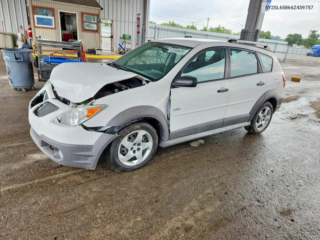 2006 Pontiac Vibe VIN: 5Y2SL65866Z439757 Lot: 62046626