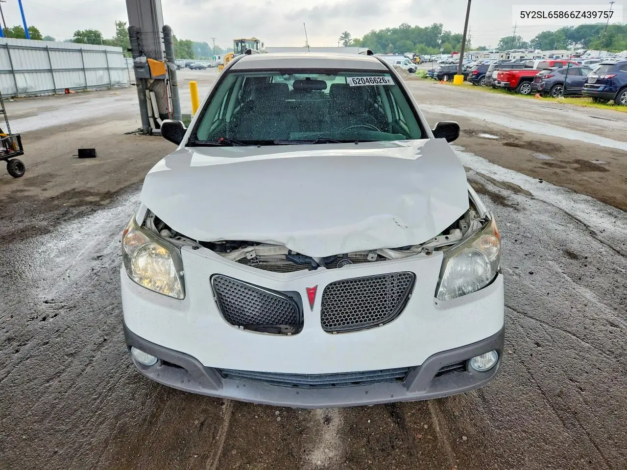 2006 Pontiac Vibe VIN: 5Y2SL65866Z439757 Lot: 62046626