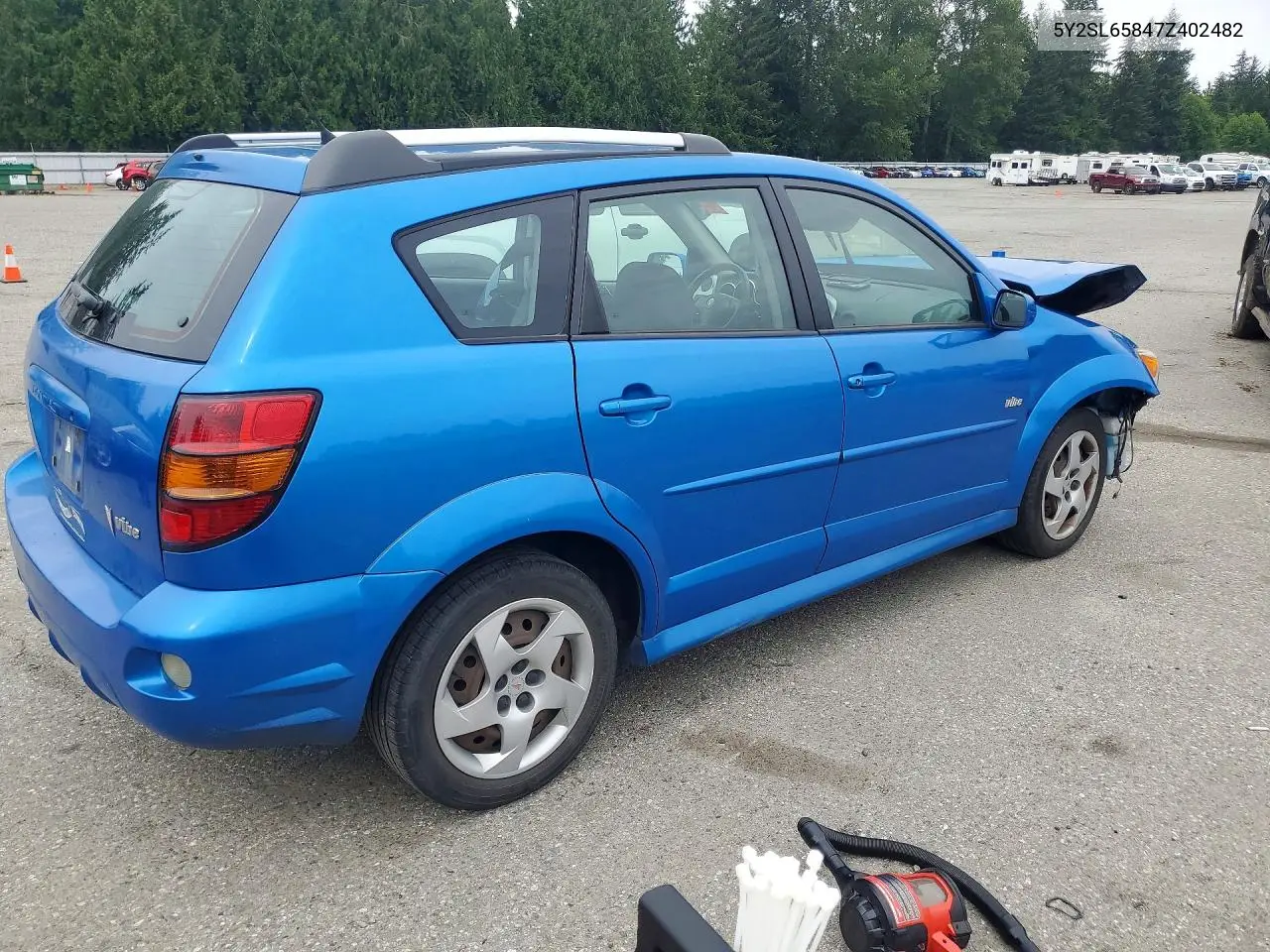 2007 Pontiac Vibe VIN: 5Y2SL65847Z402482 Lot: 56487156