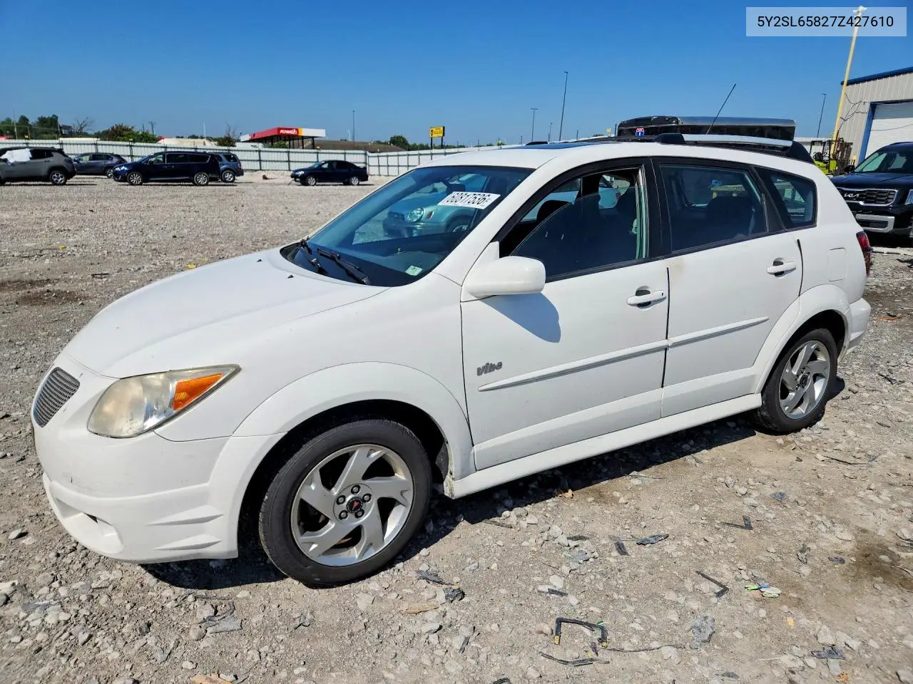 2007 Pontiac Vibe VIN: 5Y2SL65827Z427610 Lot: 60817536