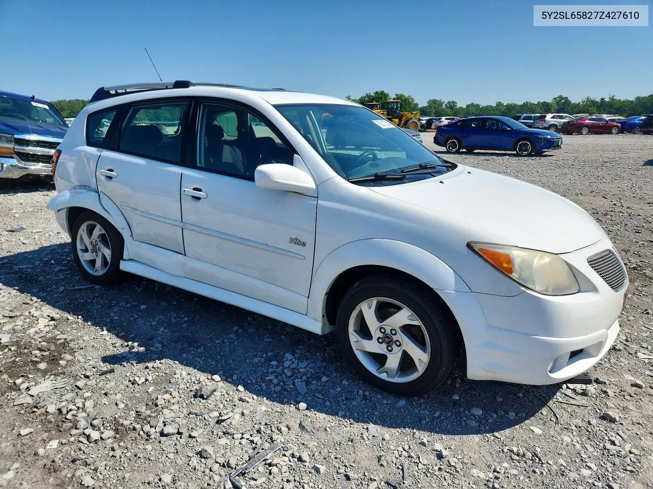 2007 Pontiac Vibe VIN: 5Y2SL65827Z427610 Lot: 60817536