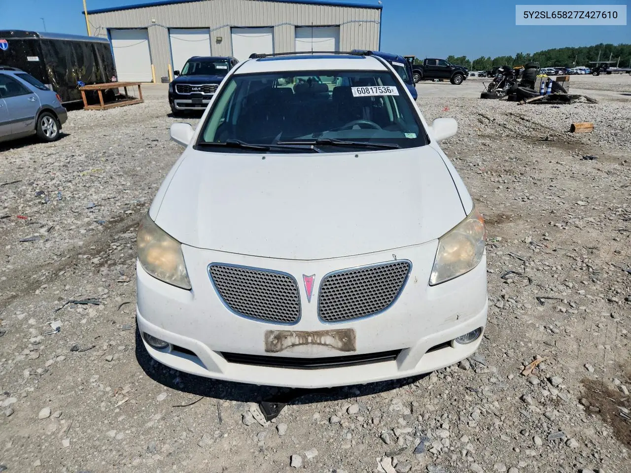 2007 Pontiac Vibe VIN: 5Y2SL65827Z427610 Lot: 60817536