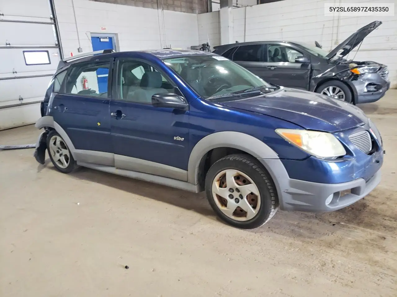 2007 Pontiac Vibe VIN: 5Y2SL65897Z435350 Lot: 61587096