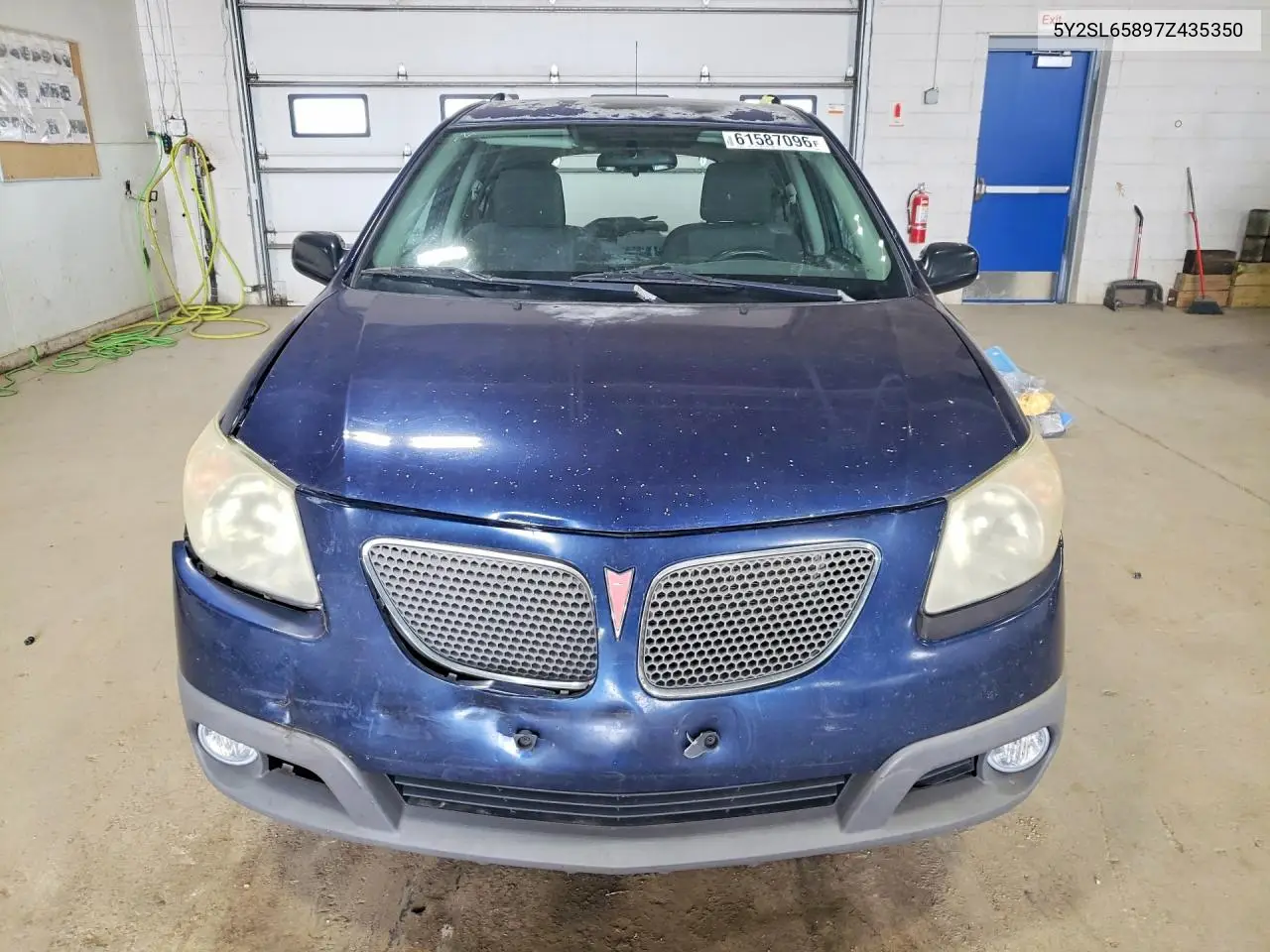 2007 Pontiac Vibe VIN: 5Y2SL65897Z435350 Lot: 61587096