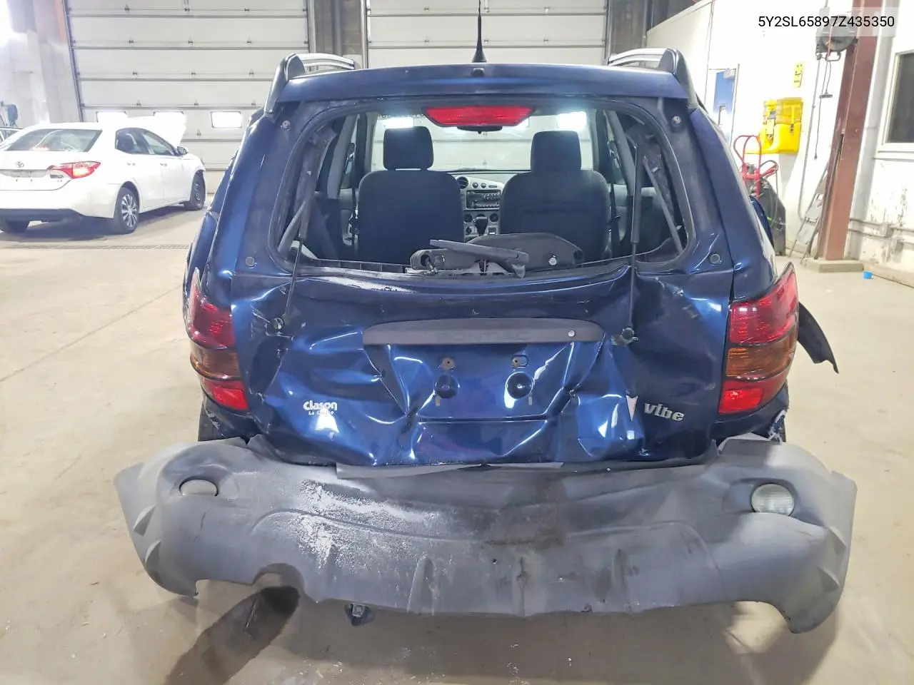 2007 Pontiac Vibe VIN: 5Y2SL65897Z435350 Lot: 61587096